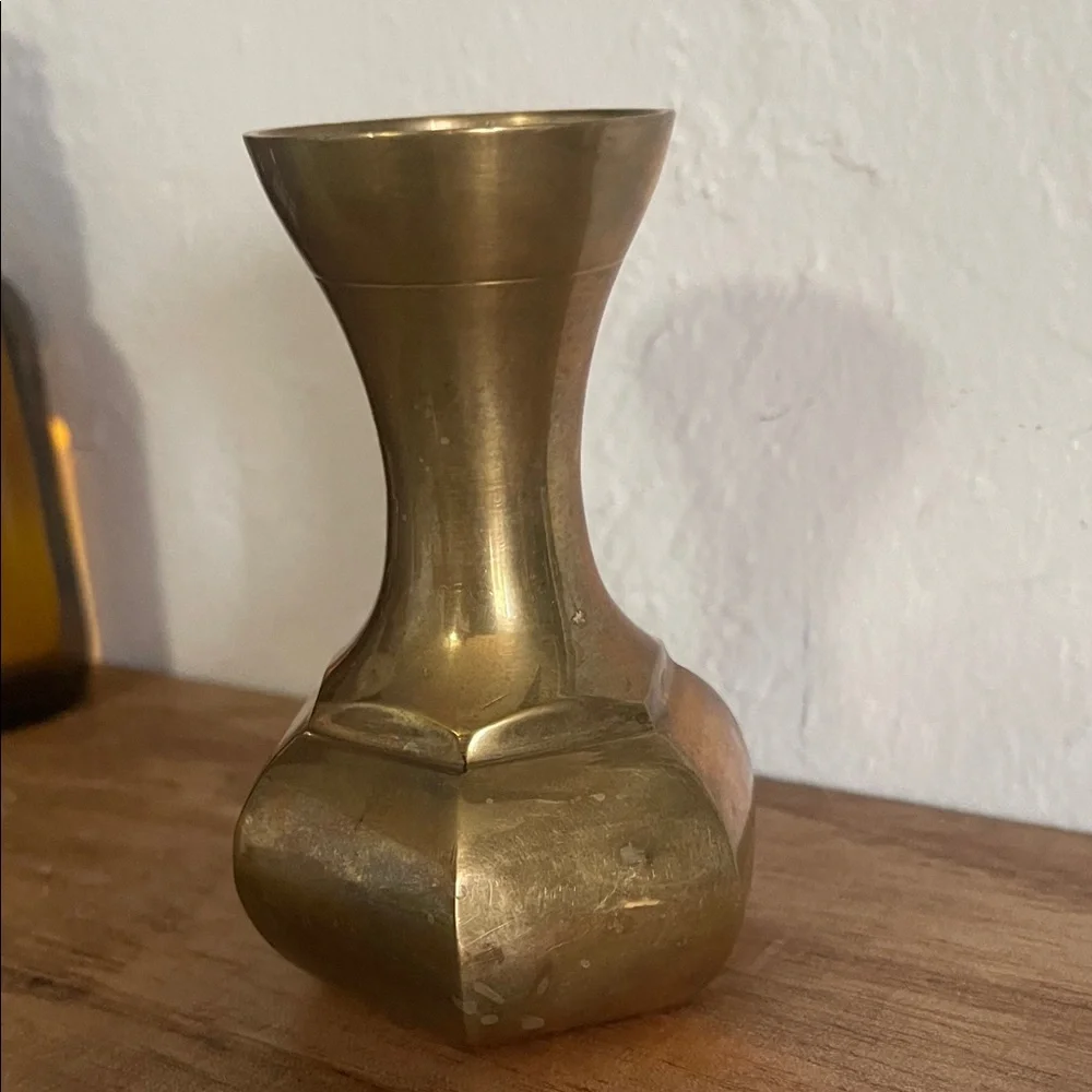 Elegant Brass Vase